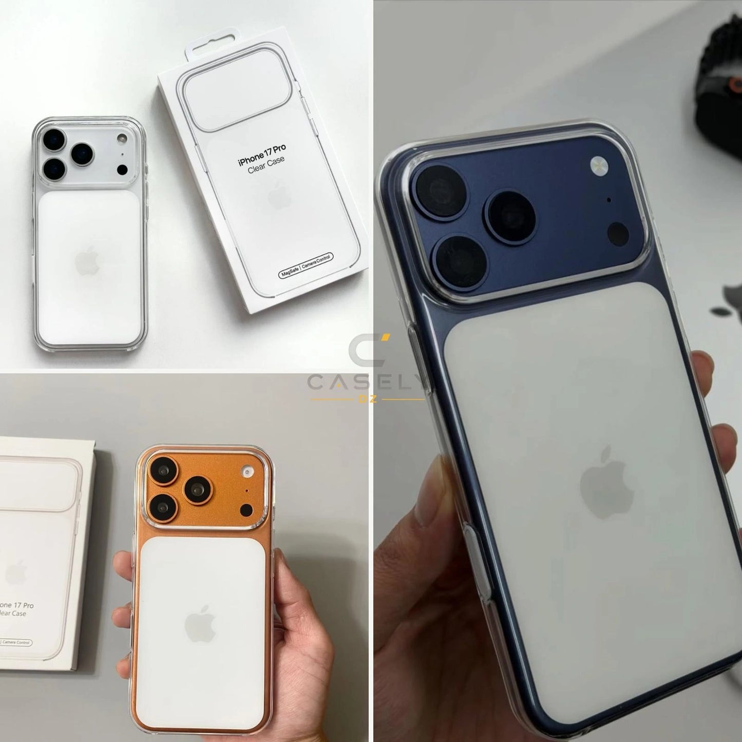 Coque Apple Clear MagSafe – iPhone 17 Pro Max